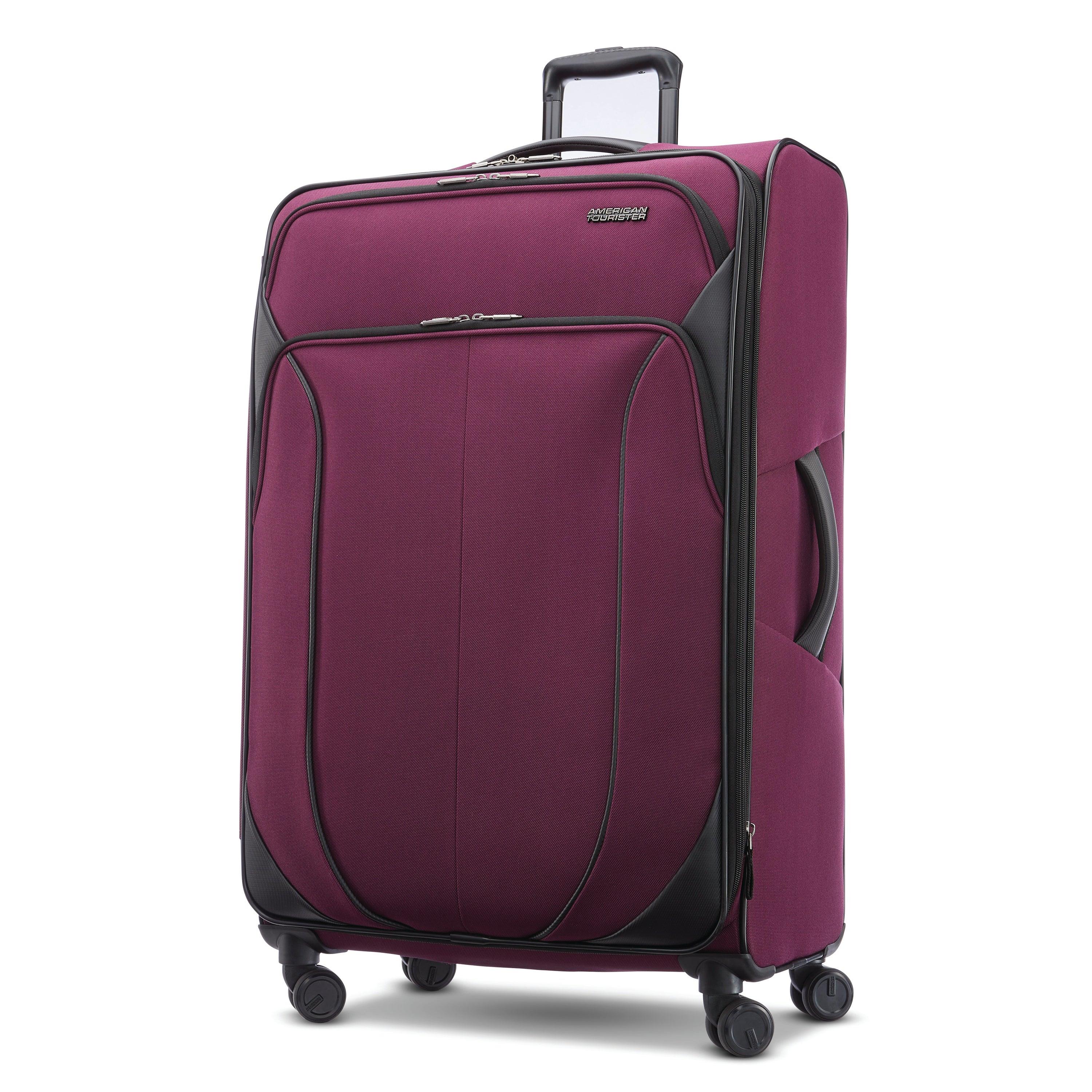 American Tourister 4 Kix 2.0 28" Softside Spinner Purple Orchid Luggage
