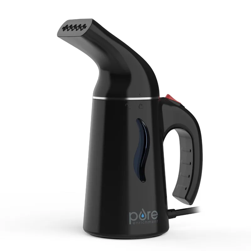 Pure Enrichment Puresteam Portable Garment Steamer Black