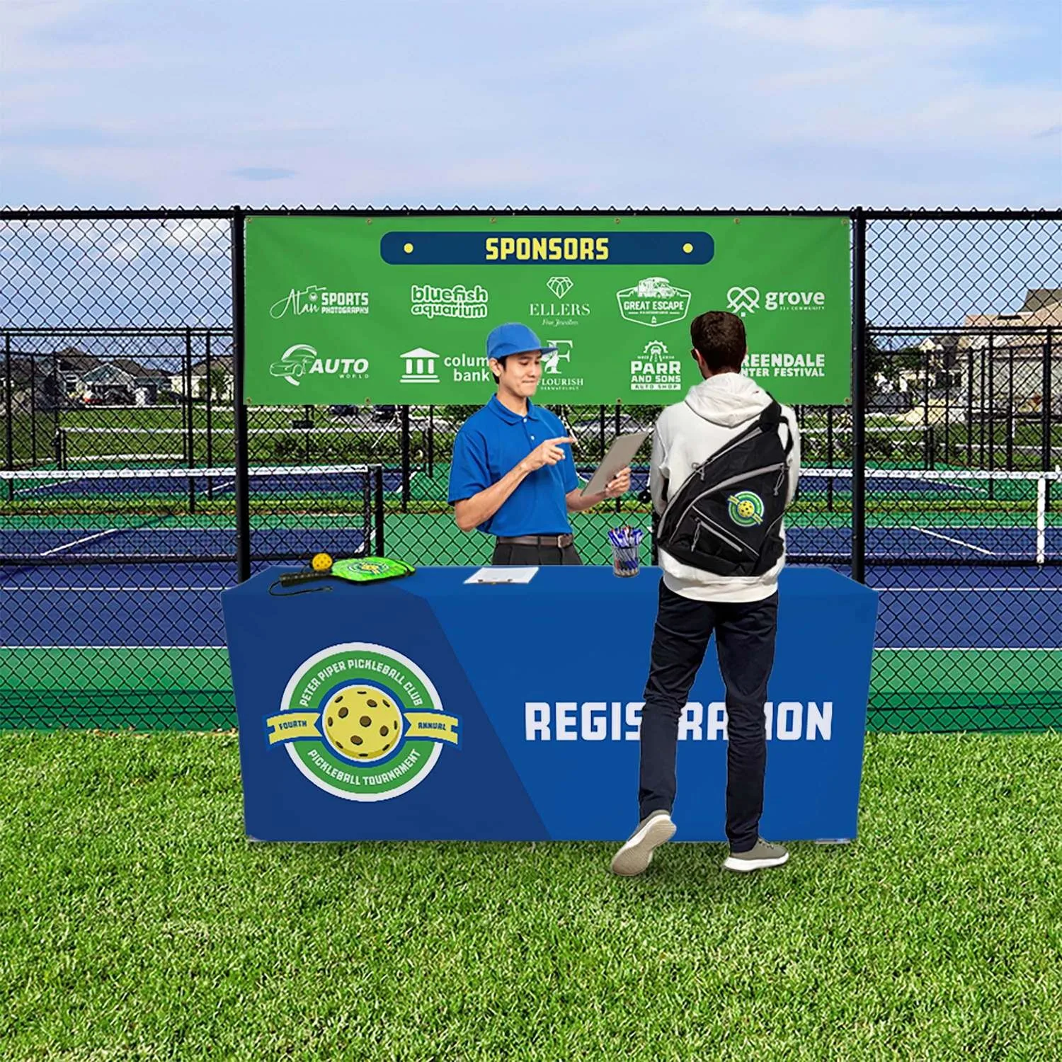 3' x 10' 13 oz. Vinyl Banner Single-Sided view 3