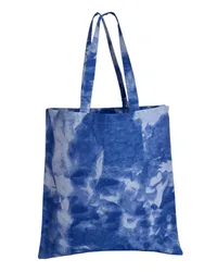 Q-Tees™ Tie-Dyed Canvas Bag — Cloudy Blue