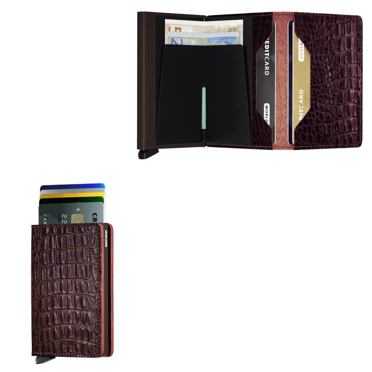 Secrid Slimwallet Nile - Brown