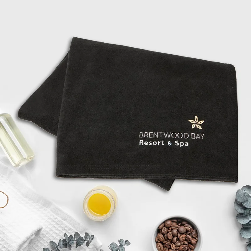 rPET Premium Fleece Blanket (Laser Patch)