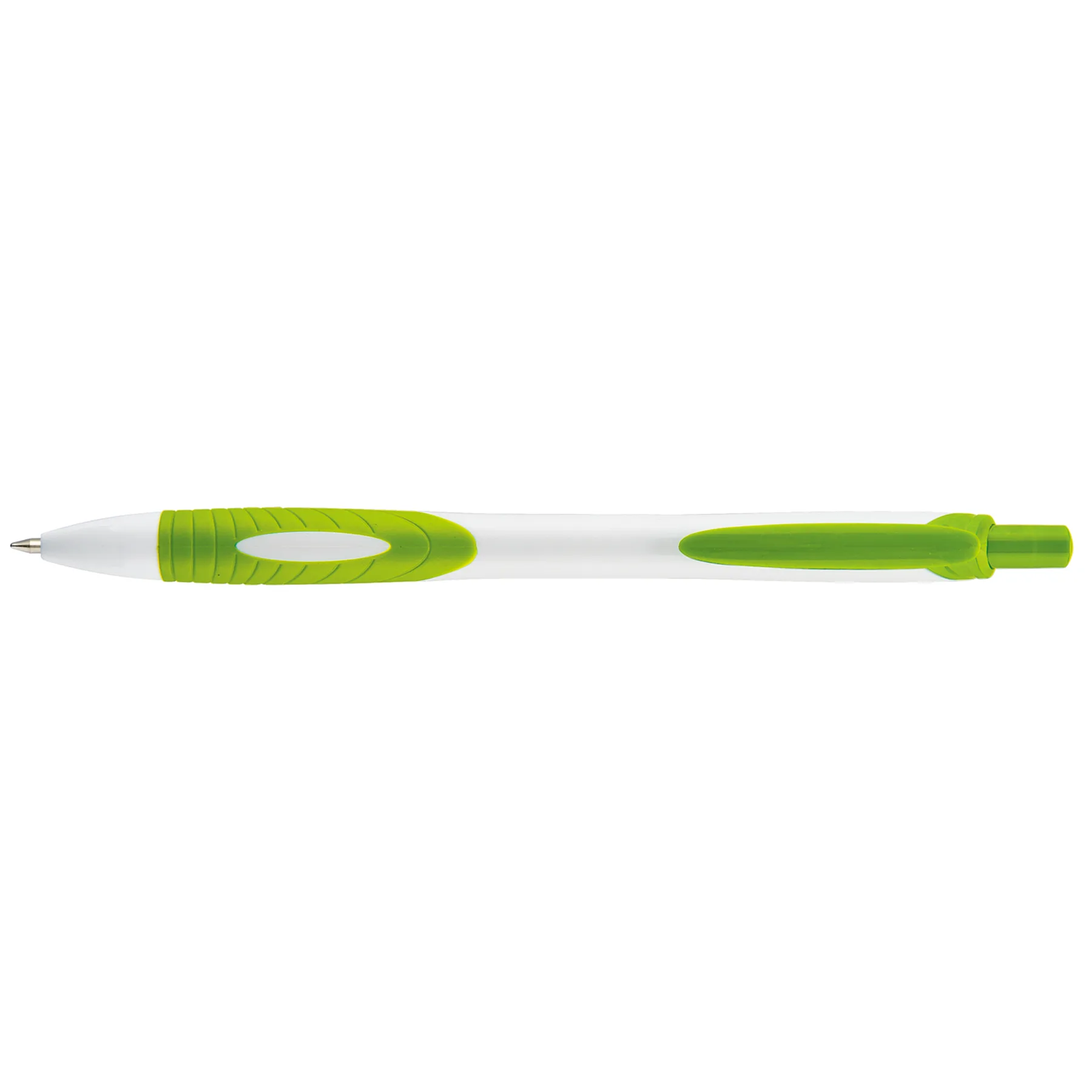 White / Lime Green