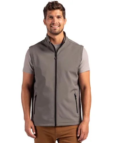 Clique Tempo Stretch Full Zip Mens Softshell Vest view 3