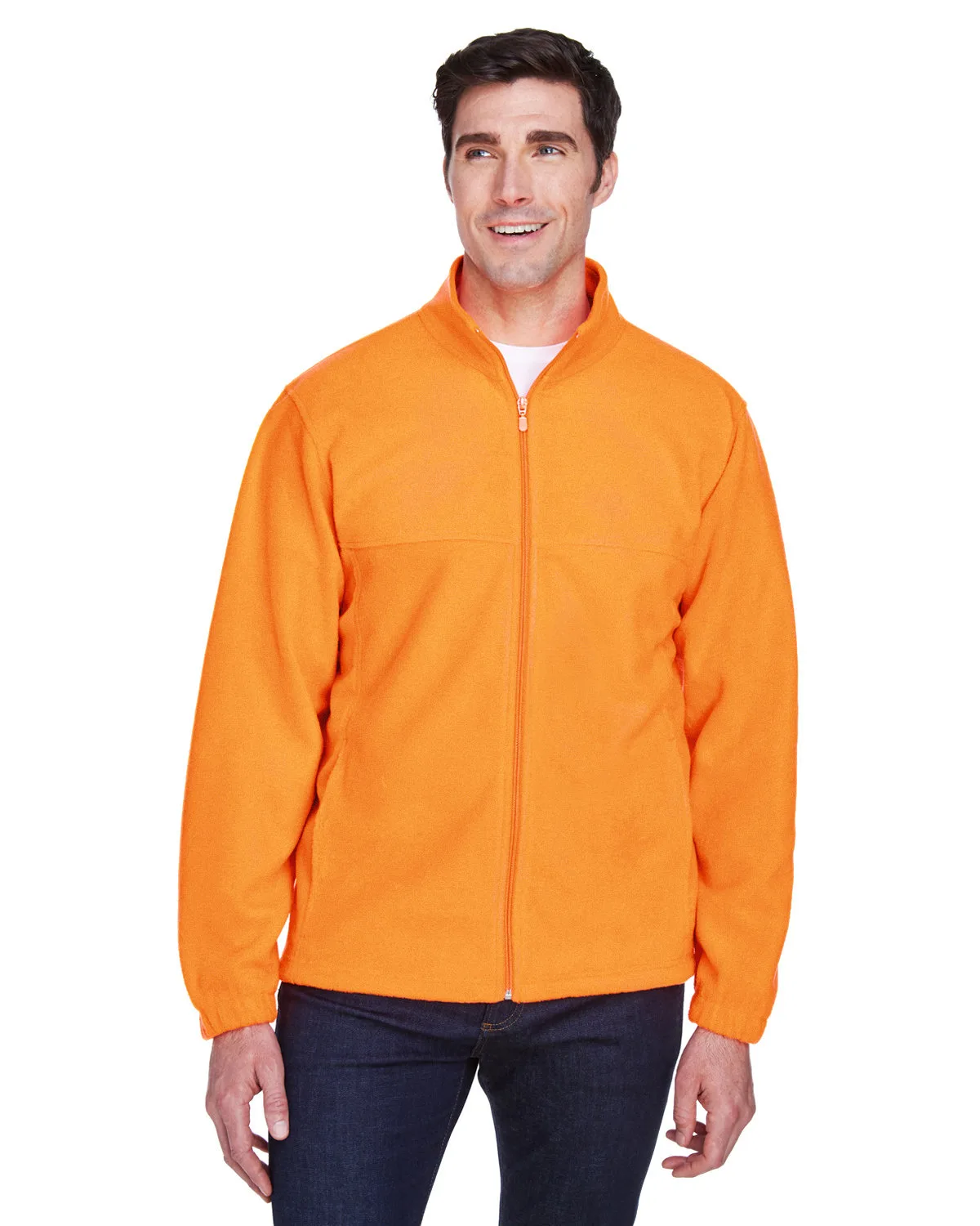Harriton Men's Full-Zip Fleece view 5