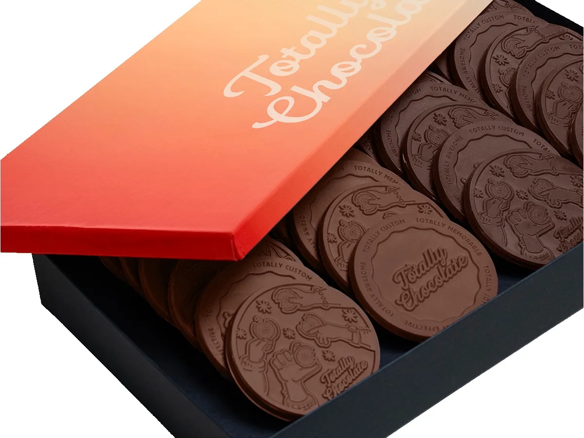 Ultimate 24-Piece Chocolate Cookie Gift Set with Classic Custom Packaging