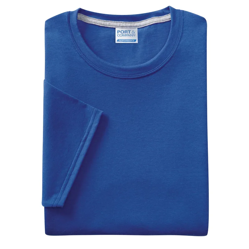 True Royal Blue Blank Flat View