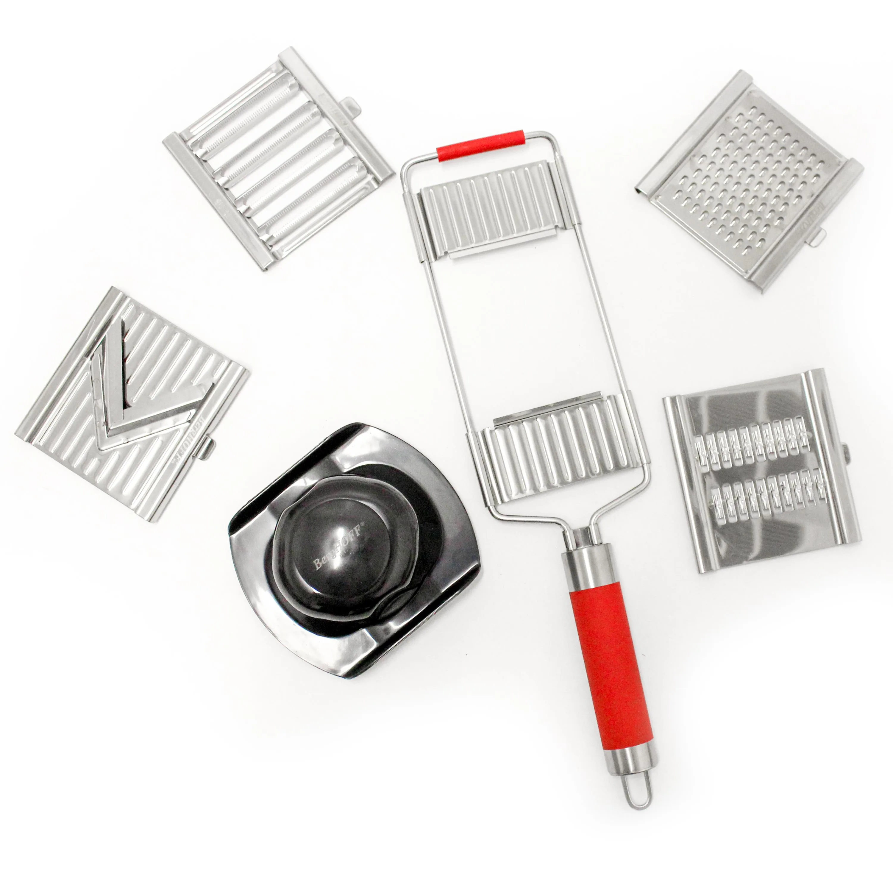 BergHoff Multi Slicer Pro Mandolin, Red