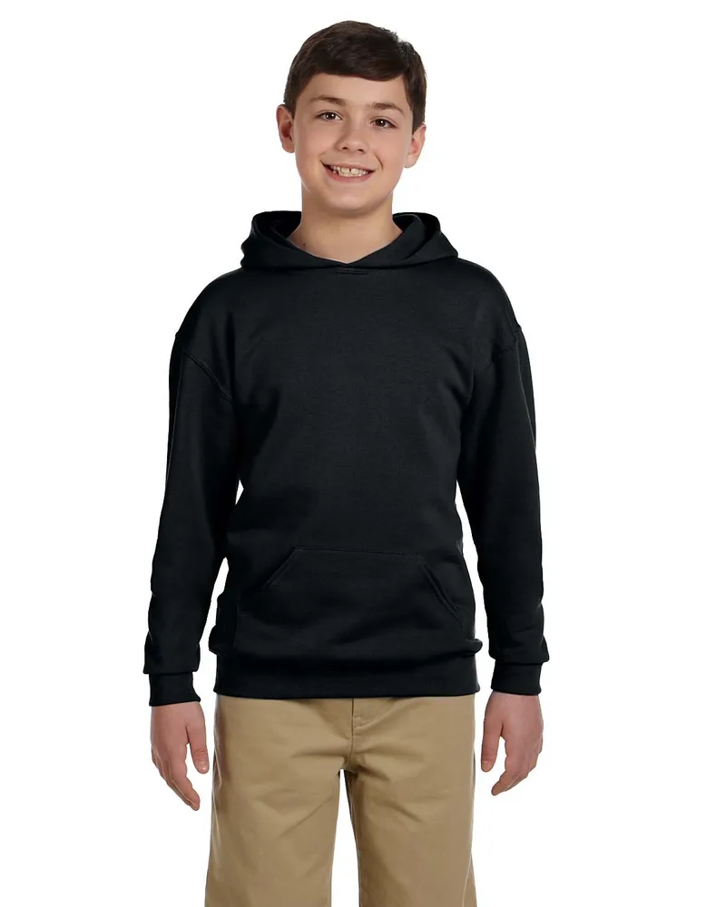 Jerzees Youth NuBlend® Fleece Pullover Hooded Sweatshirt view 3