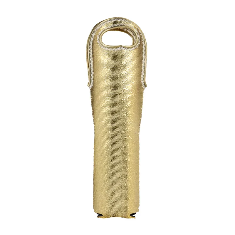 Metallic-Neoprene Single Wine Tote view 2