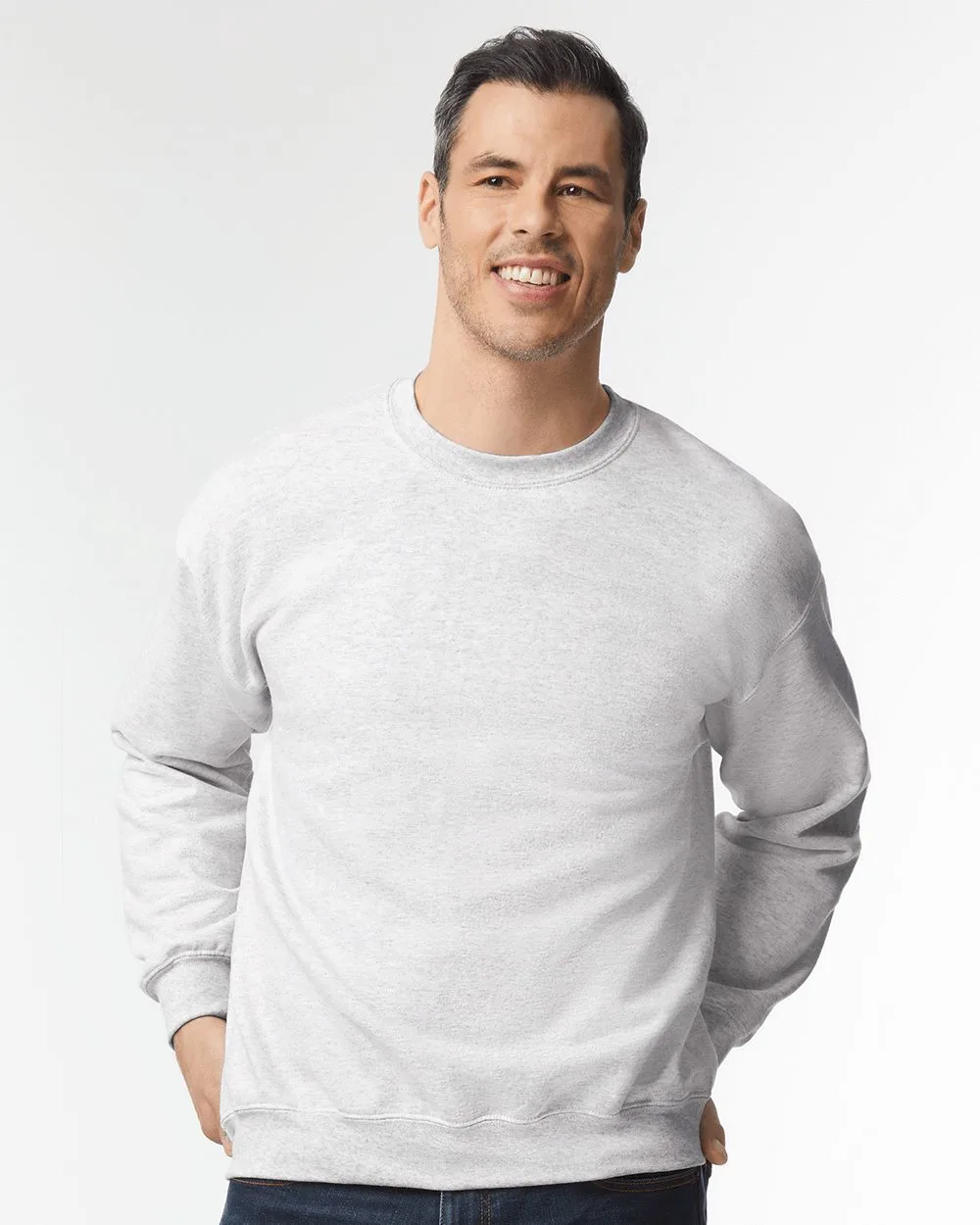 Gildan® Unisex DryBlend® Crewneck Sweatshirt view 2
