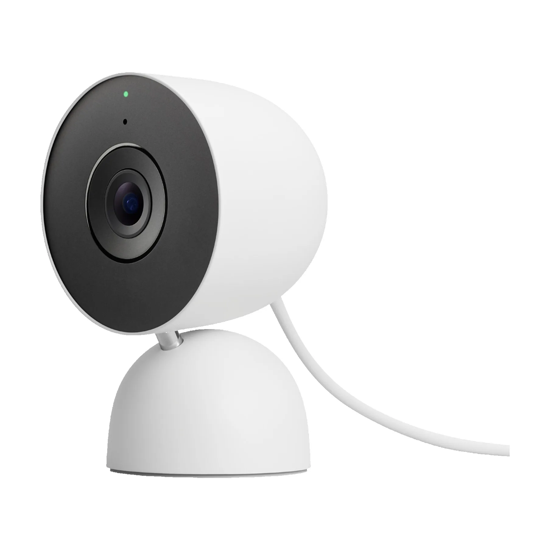 Google Nest Cam Indoor (Wired, 3rd Gen) - Snow
