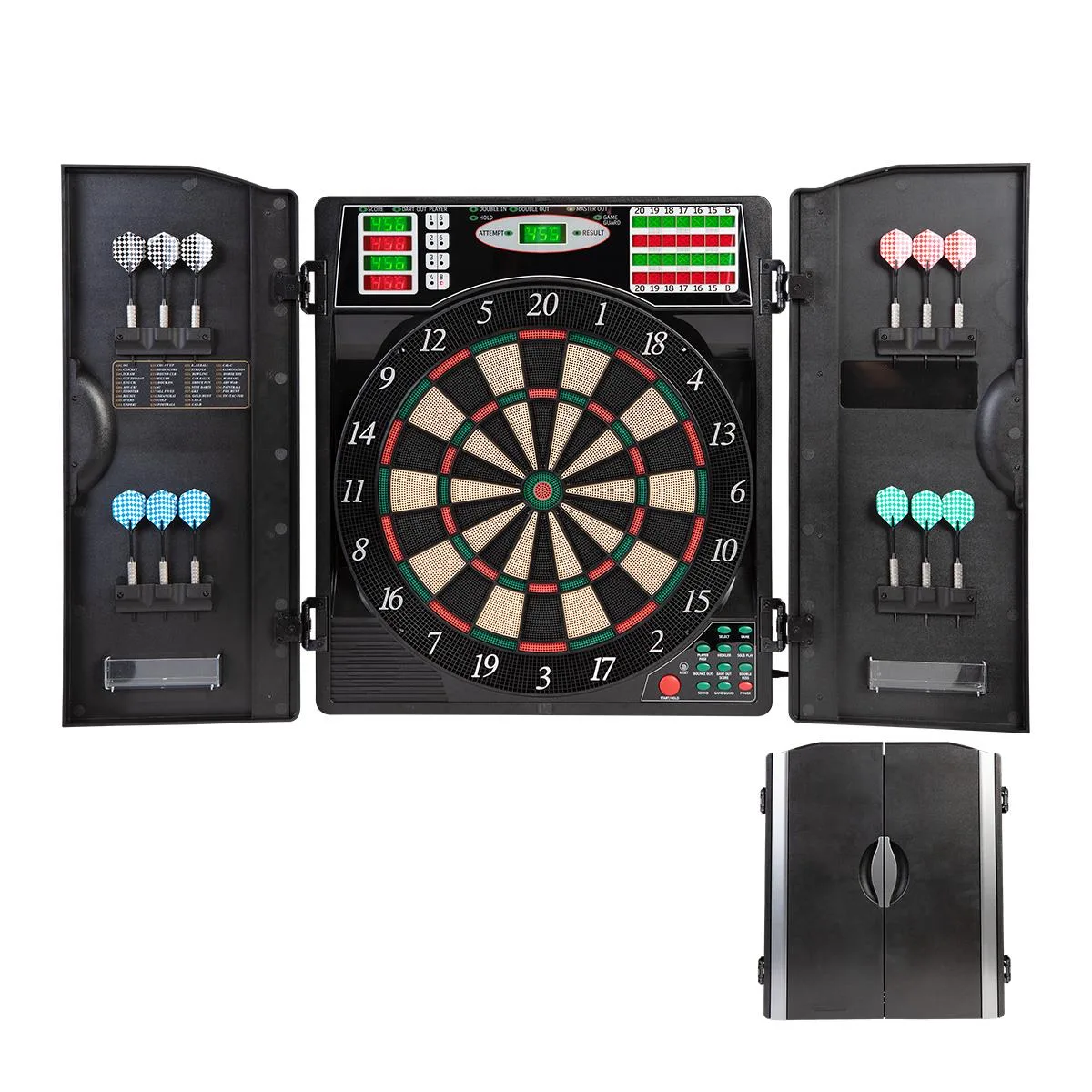 Escalade Sports Arachnid - Titanium 5400 Electronic Dartboard & Cabinet