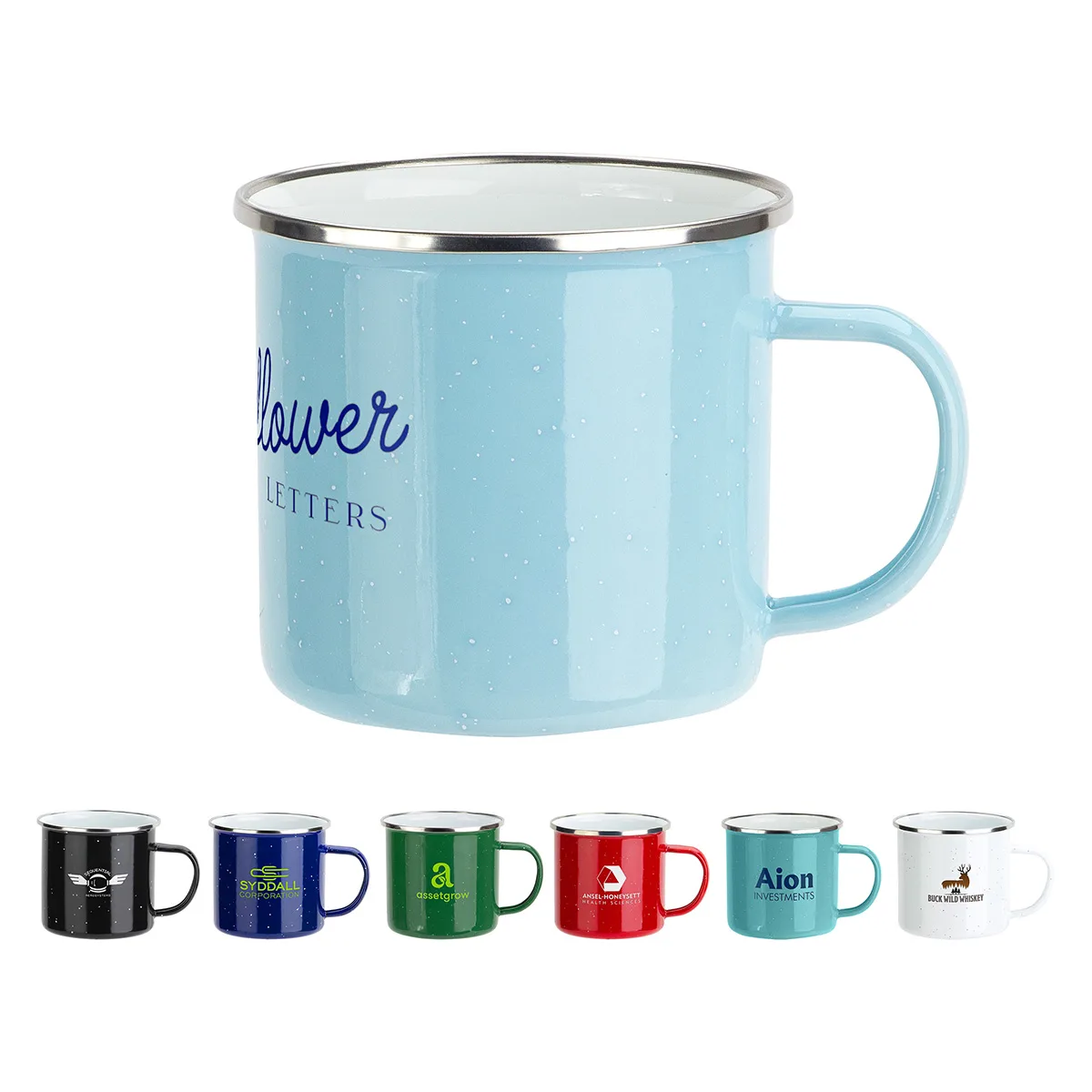 Foundry 16 oz Enamel-Lined Iron Coffee Mug