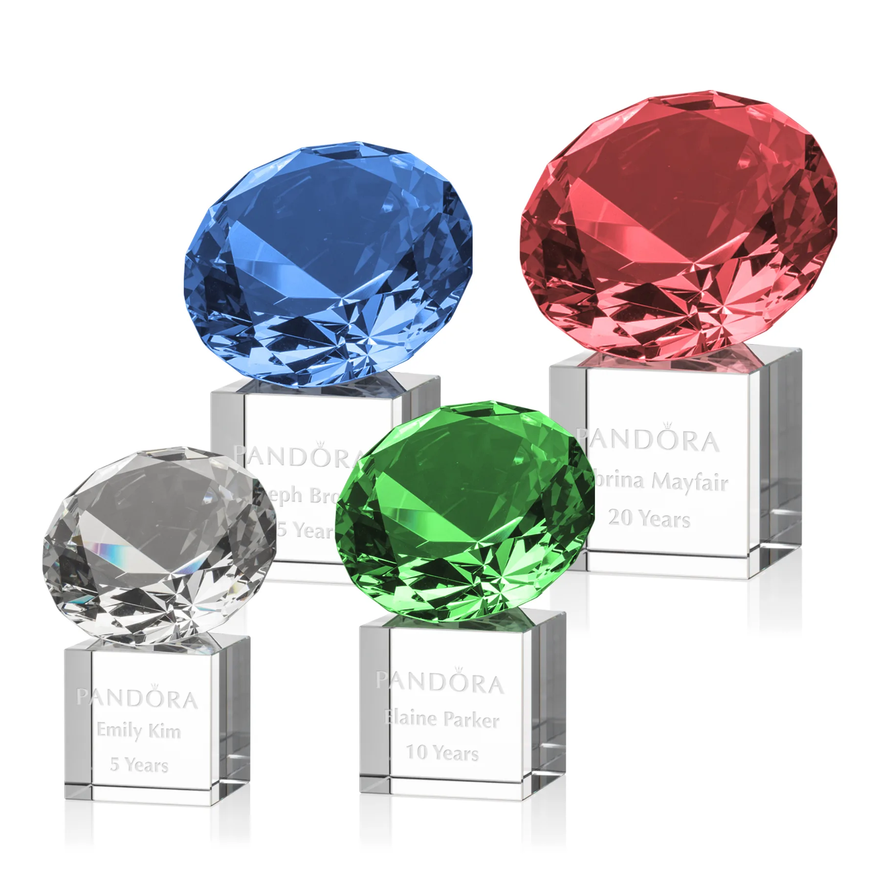 Gemstone Award on Cube