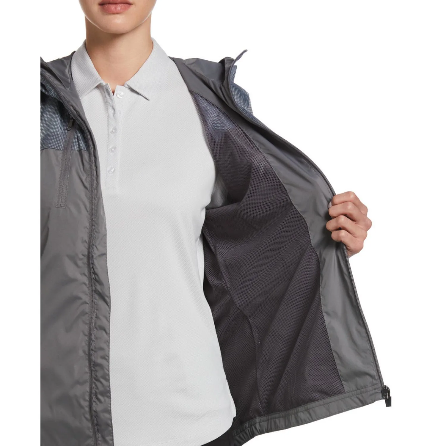 Callaway® Women's Long Sleeve Packable Wind Jacket view 5