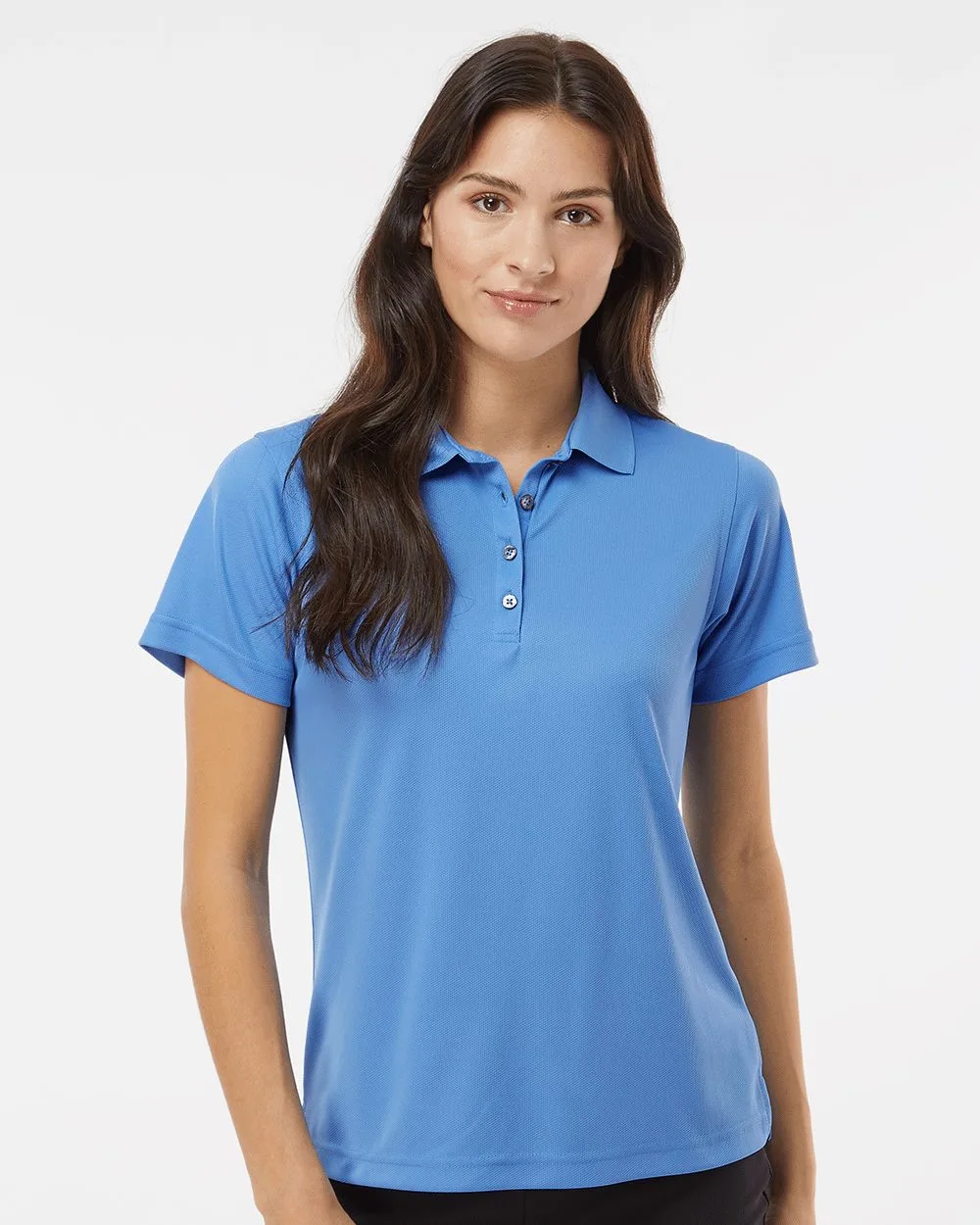 Paragon® Women's Saratoga Performance Mini Mesh Polo Shirt view 2
