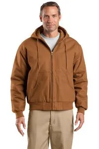 CornerStone® - Duck Cloth Hooded Work Jacket.