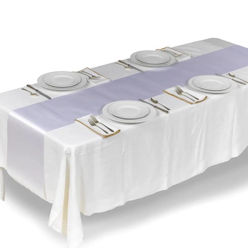 12Wx96L - Badge Satin Ribbon Runner - Sublimation view 2