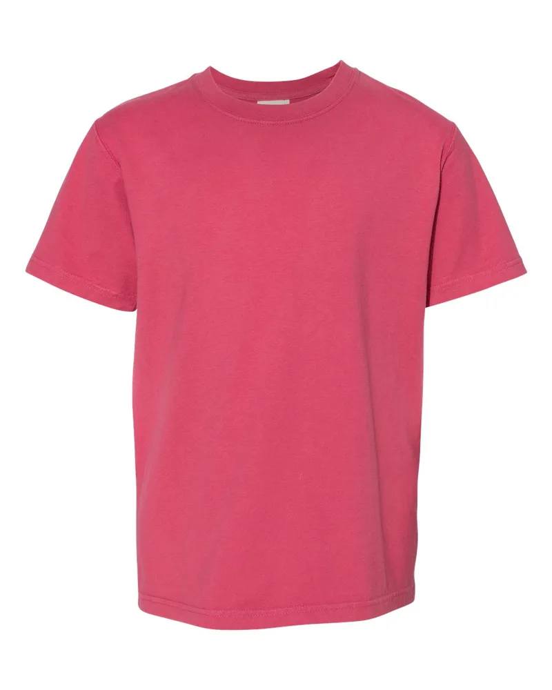 ComfortWash by Hanes® Garment Dyed Youth Short Sleeve T-Shirt view 3