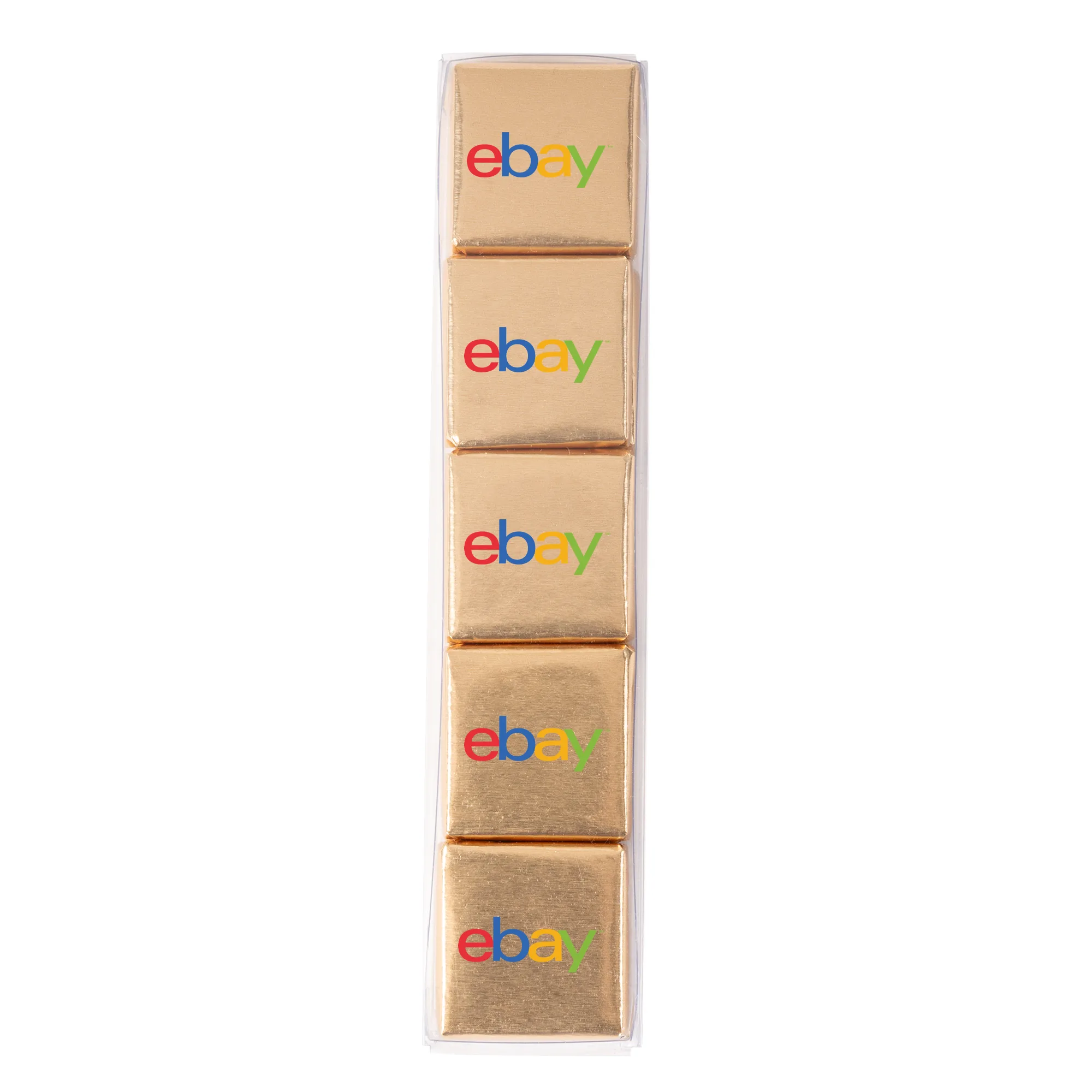 Ten Piece Chocolate Foiled Square Acetate- Full Color view 2