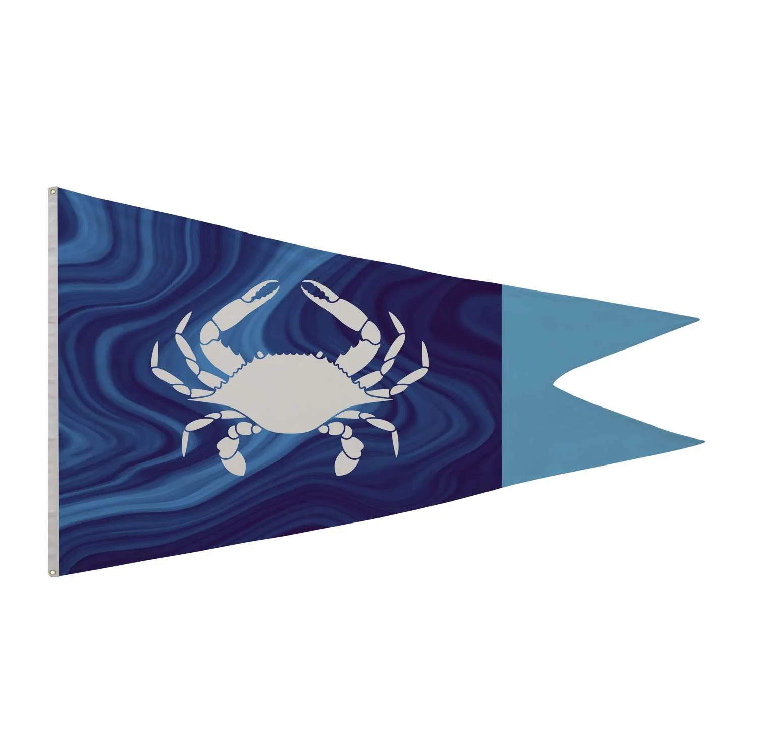 5' x 8' Nylon Burgee Flag Single-Sided