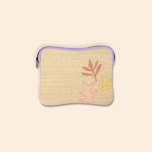 Kappotto™ Burlap Neoprene Sleeve for iPad® view 2