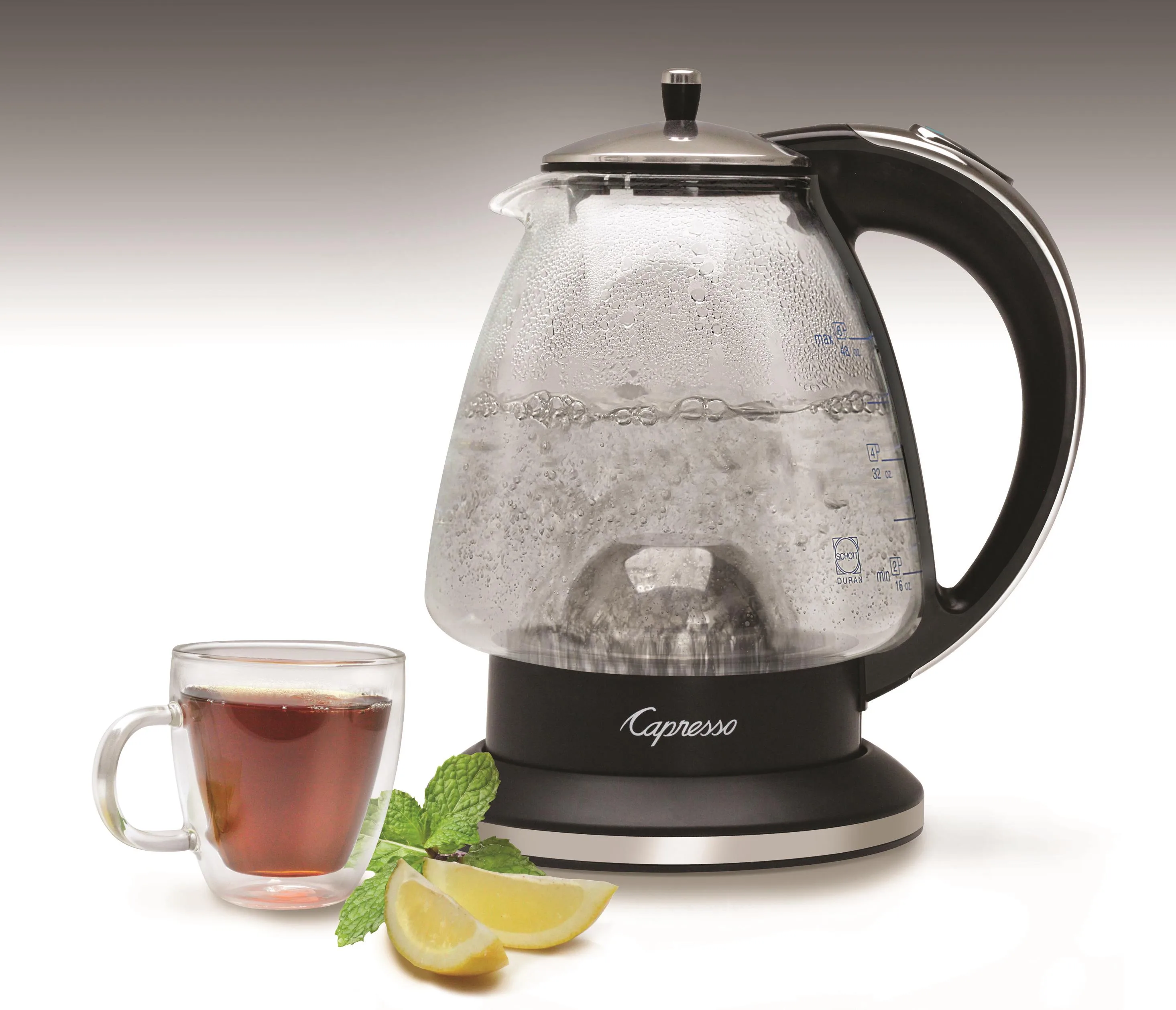 Capresso H2O Glass Water Kettle