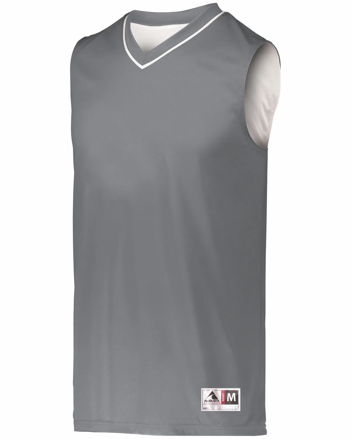 Augusta Adult Reversible Two-Color Sleeveless Jersey view 5