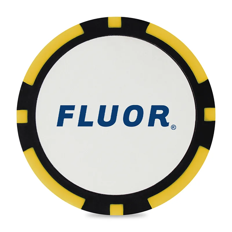 Ahead 2-Sided Poker Chip - Bruins Gold-Black
