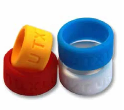 Custom Debossed or Embossed Silicone Thumb Band view 2