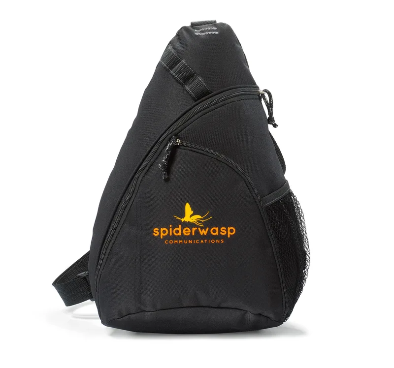 Wave Sling Bag - Black