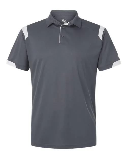 Badger Men's on the Rise Polo Shirt view 2