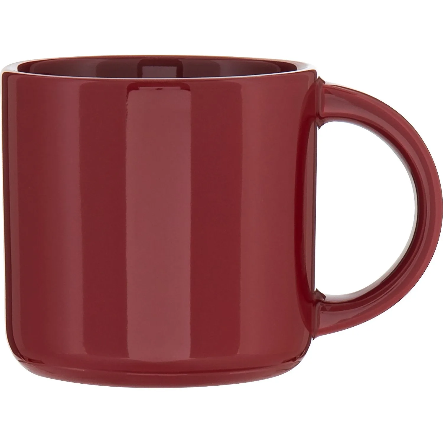 14 oz Minolo - Classics Ceramic Mug (Maroon) view 2