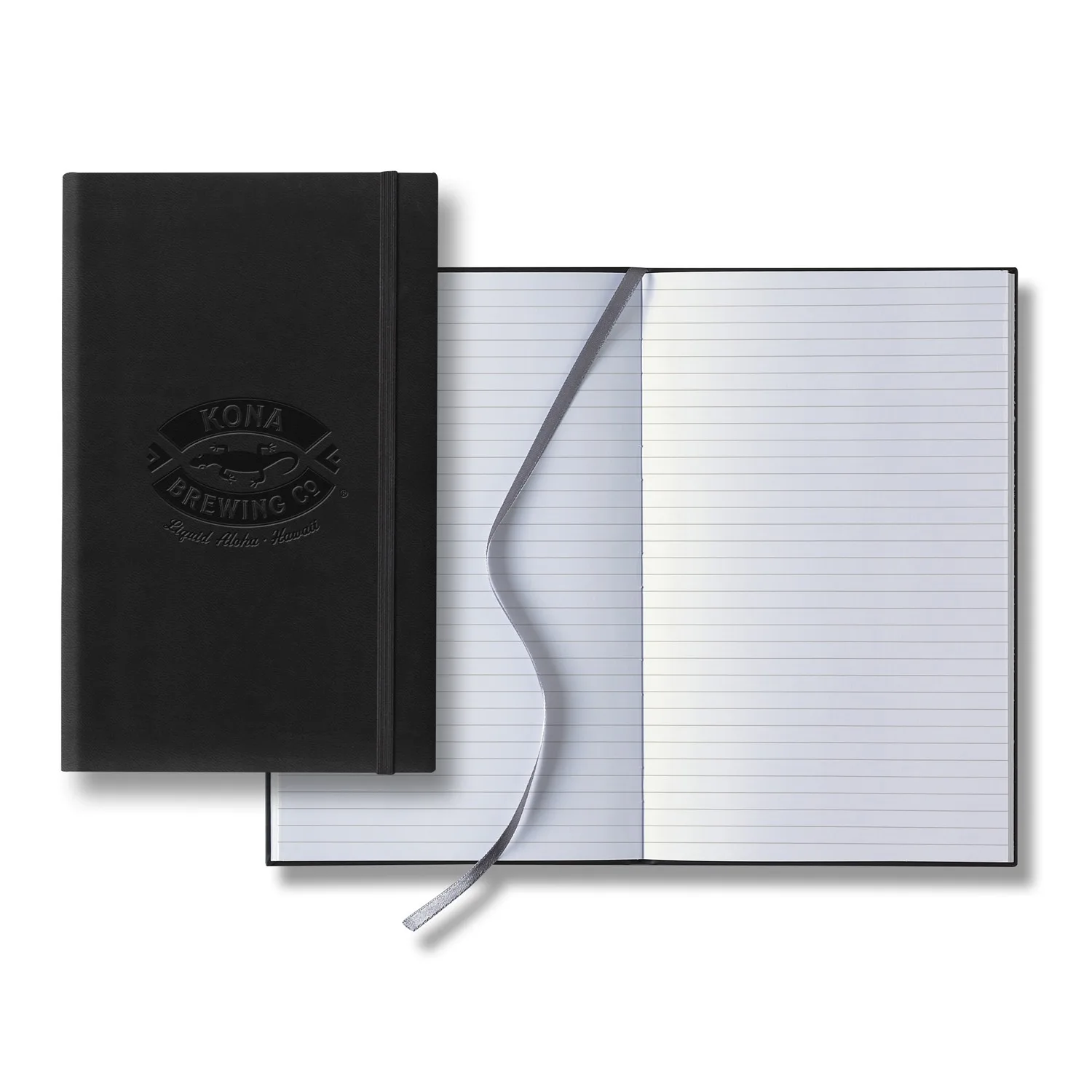 Castelli Tucson Banded Medio Lined White Page Journal view 5