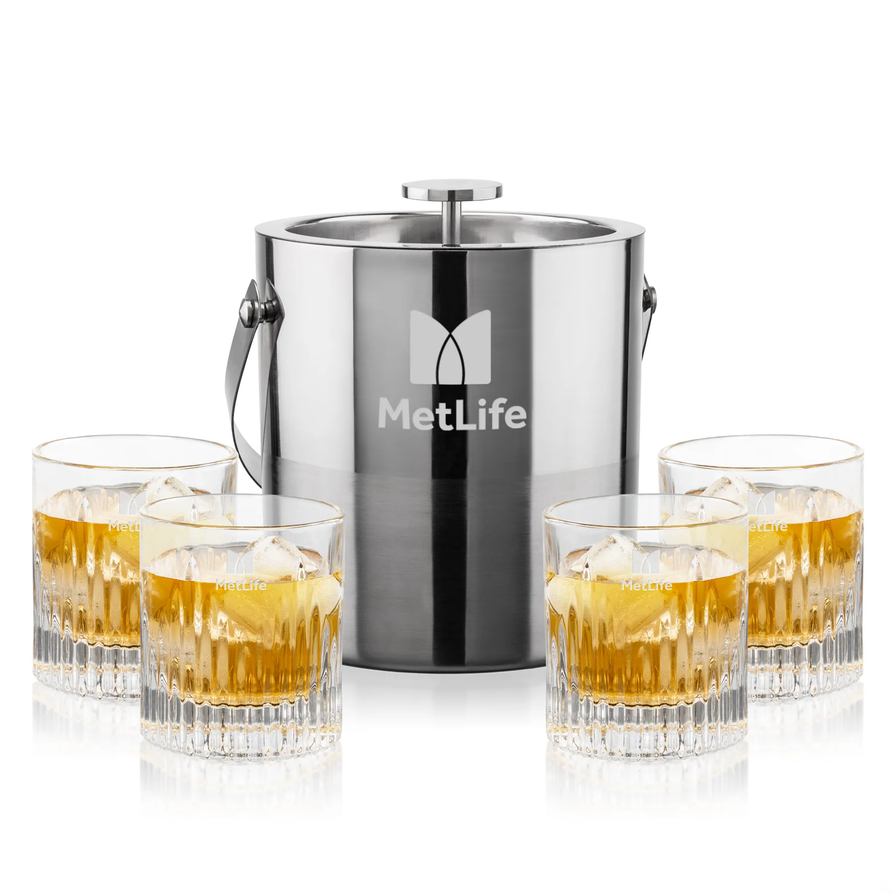 Catania Bucket Set, Laser Engraving, Set of 5