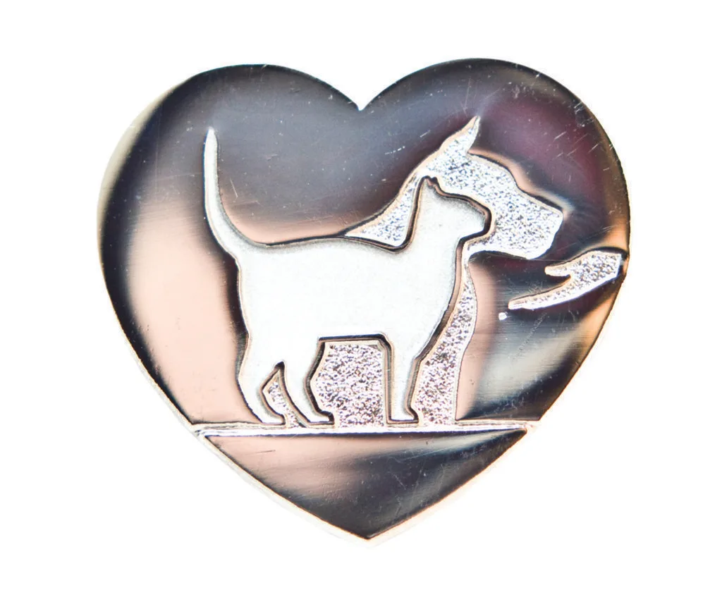 1/2" Iron Die Struck Lapel Pins w/ Soft Enamel