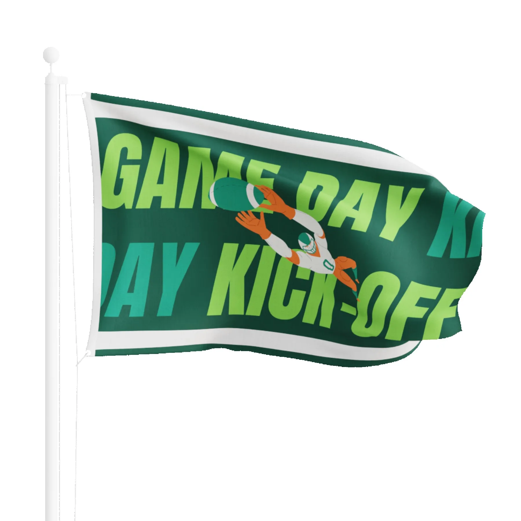 Large Flag (18"x24") view 2