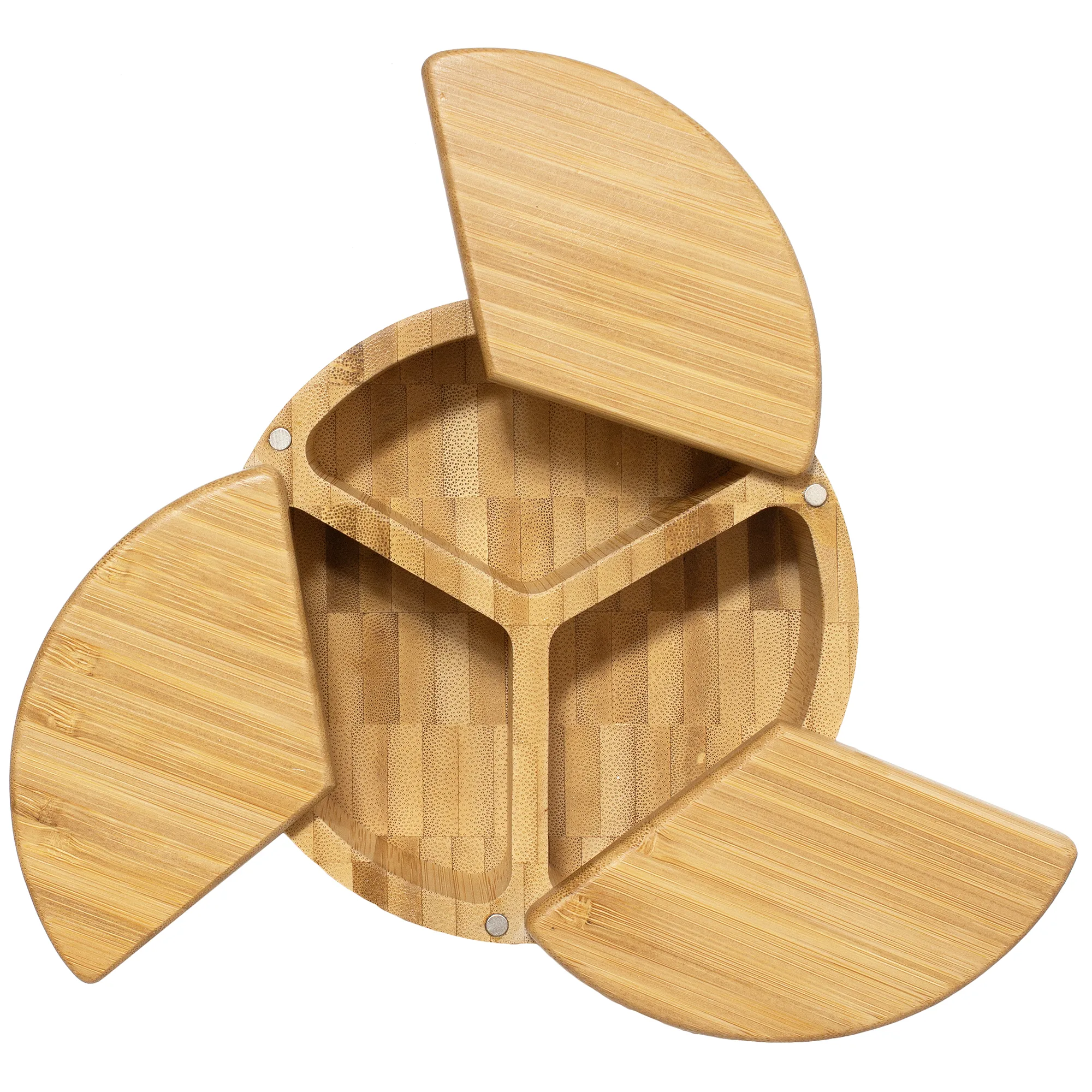 Trio Bamboo Salt Box view 2