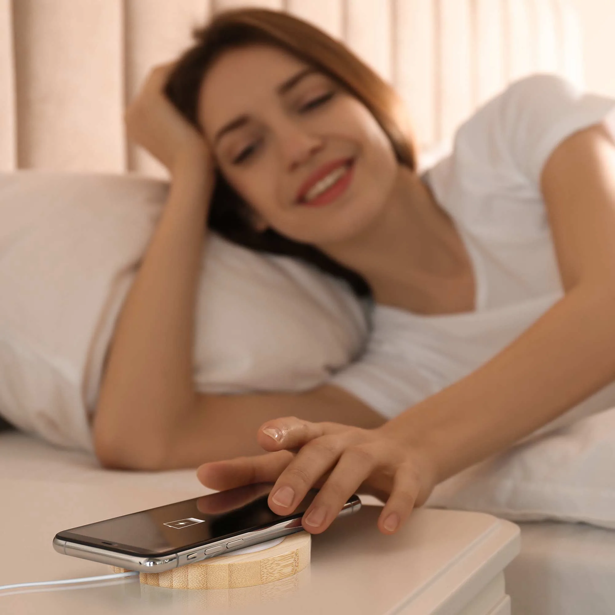 The Shreveport Wireless Charger And Bamboo Base view 5