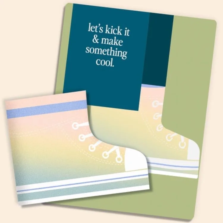 Let's Kick It - Sneaker Coolie Mailer view 3