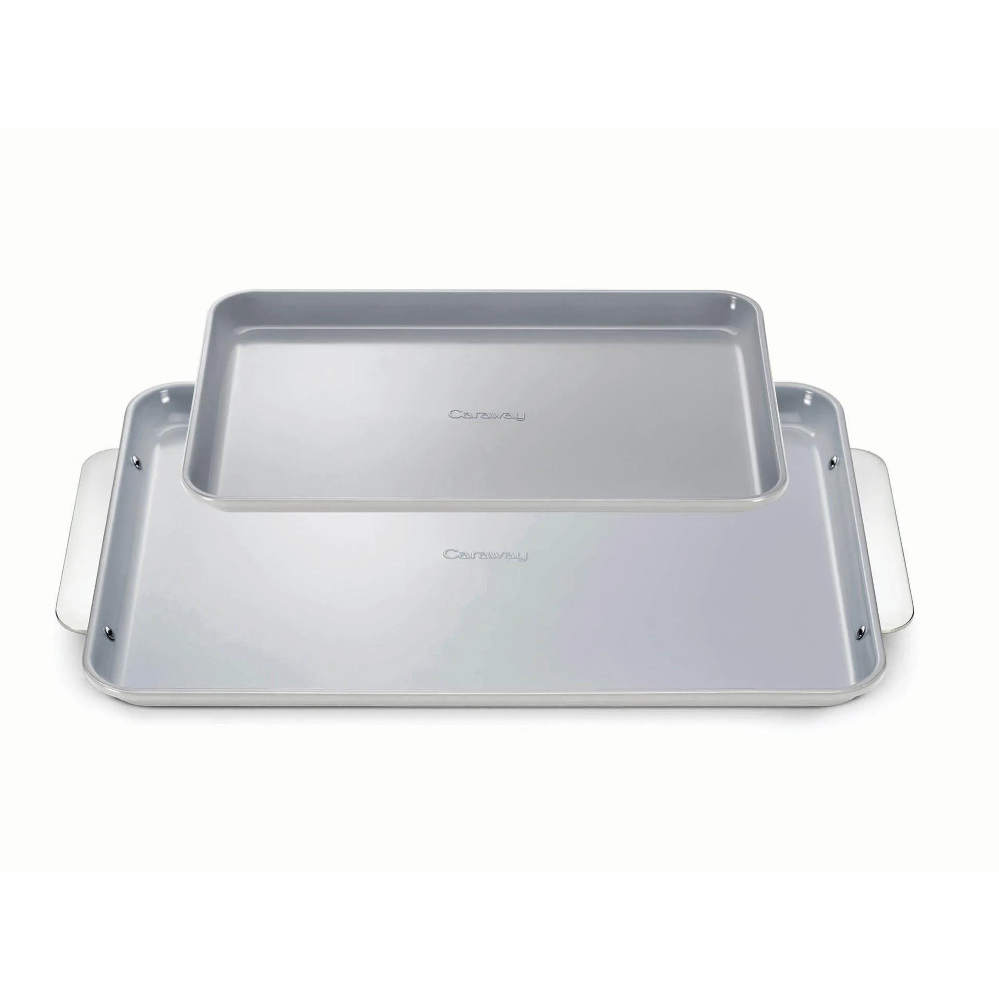 Caraway Nonstick Ceramic Baking Sheet Duo - Gray