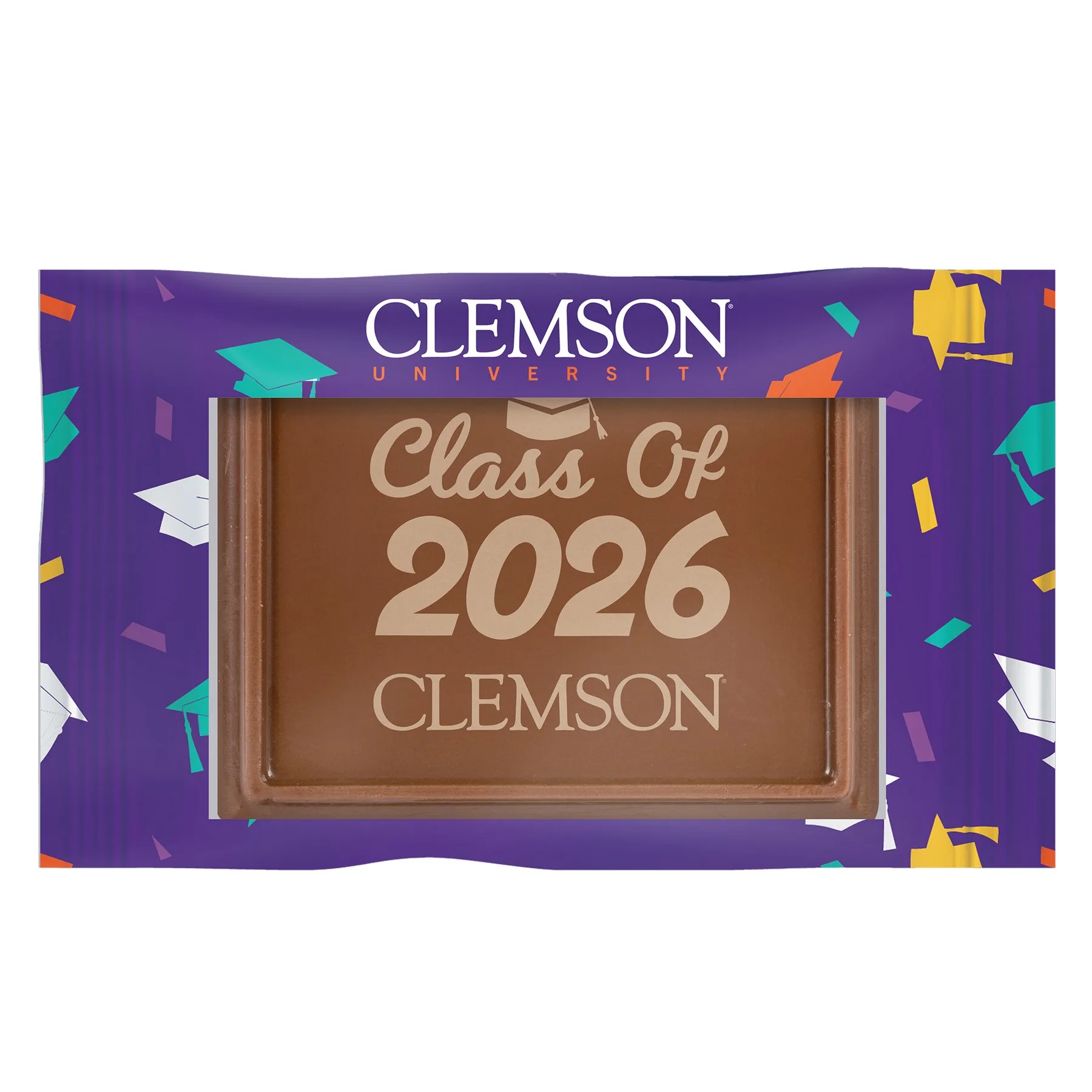 Etched Rectangle Chocolate Cookie view 6
