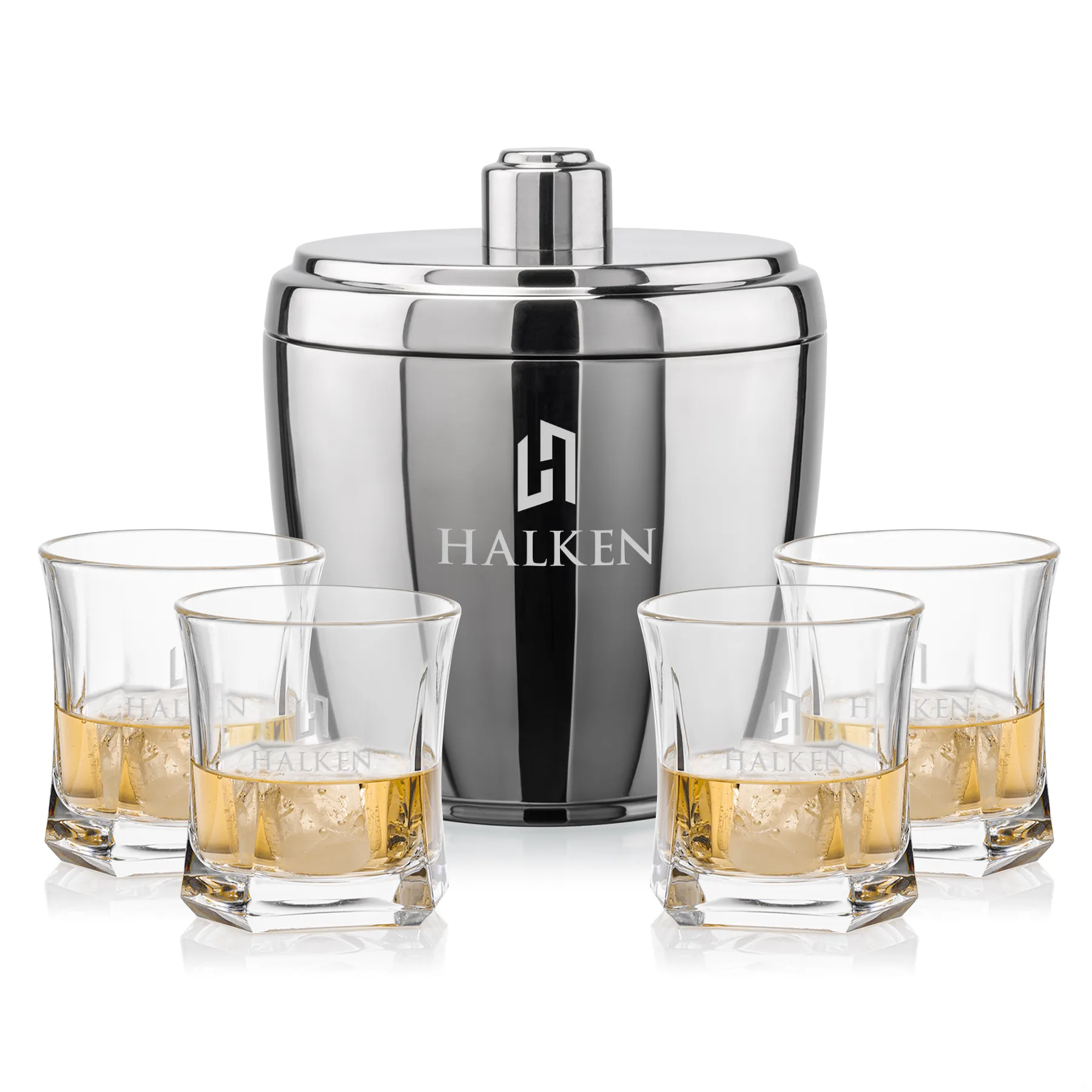 Pescara Bucket Set, Laser Engraving, Set of 5