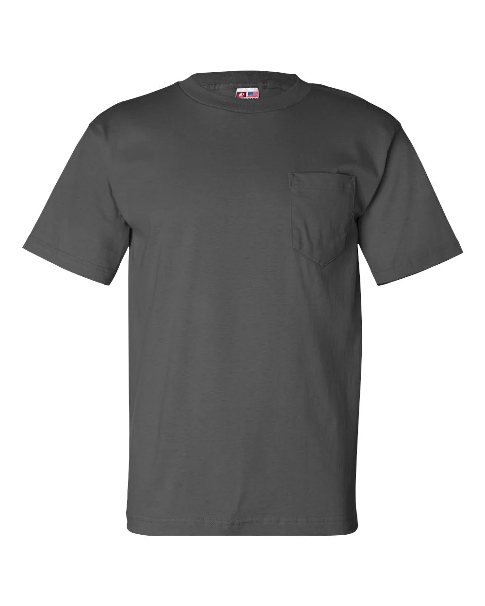 Bayside® USA-Made Pocket T-Shirt view 6