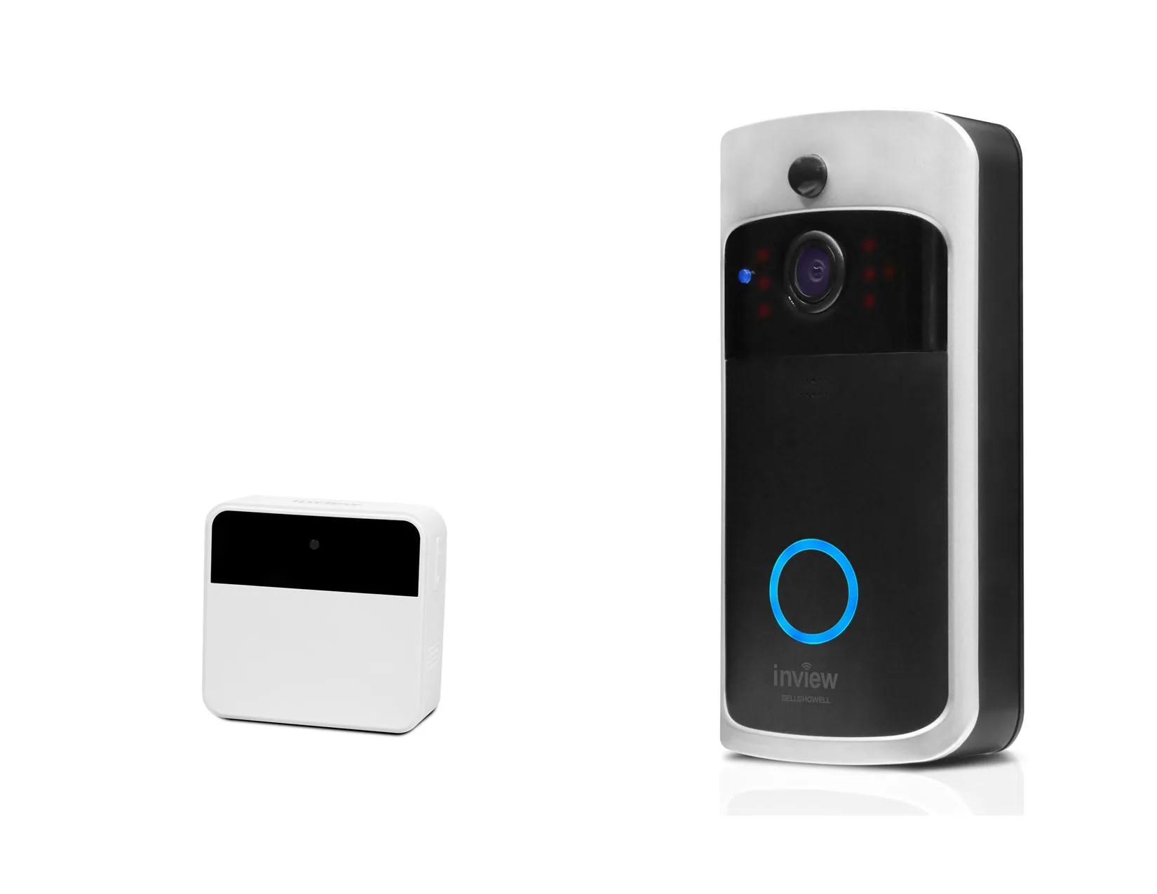 Bell+Howell Inview Video Doorbell W/Chime Accessory - Black