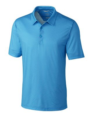 Cutter & Buck Pike Mini Pennant Print Stretch Mens Polo view 7