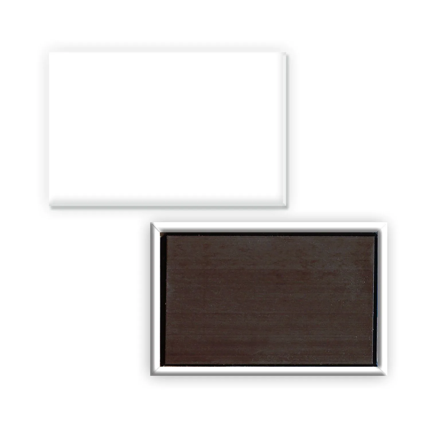 Rectangle Button w/ Magnet view 2