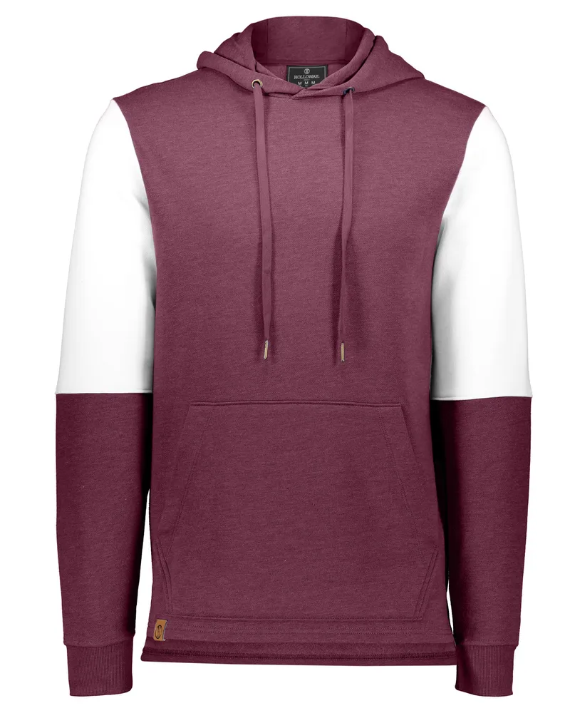 Maroon Htr/ Wht