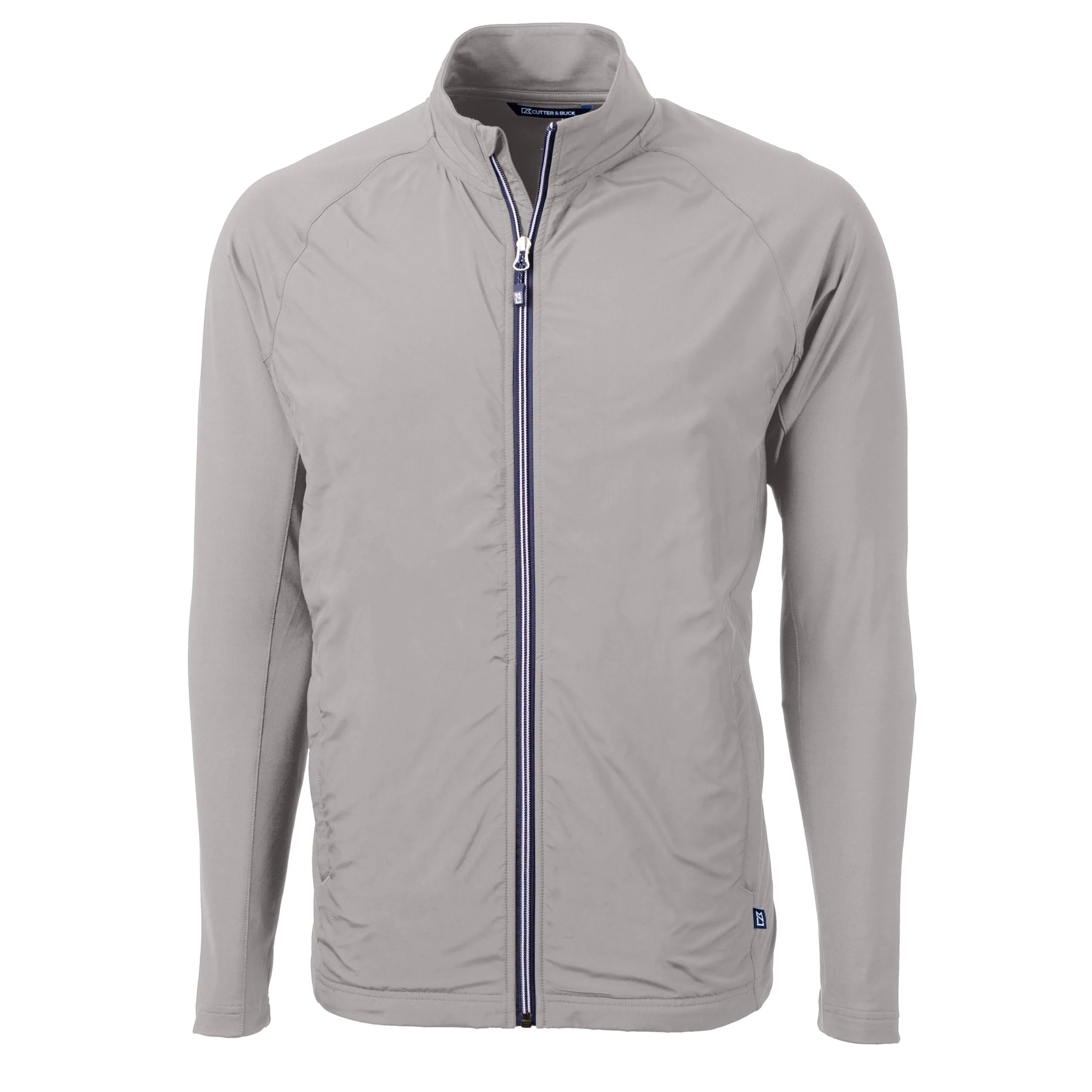 Cutter & Buck Adapt Eco Knit Hybrid Recycled Mens Big & Tall Full Zip Jacket view 3